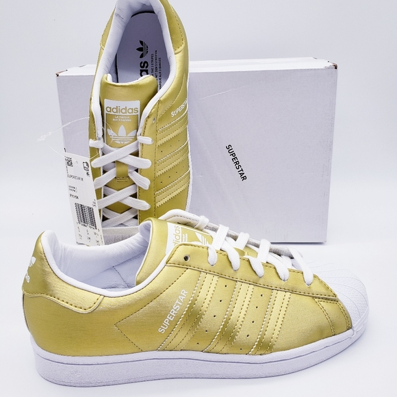 Adidas Superstar Metallic Gold Shell Toes - Picture 3 of 6